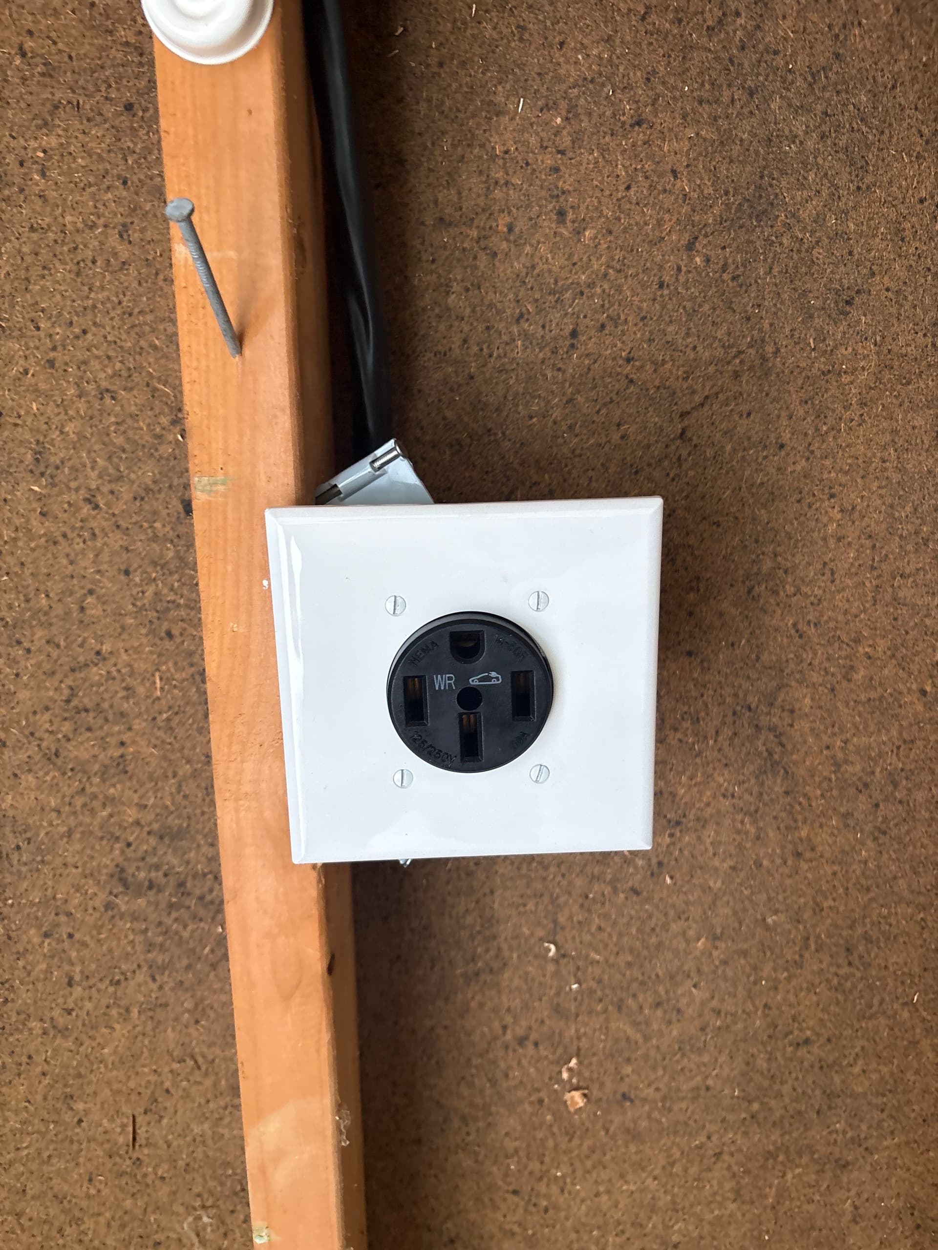 Tesla Owner Gets a Proper Level 2 Home Charging Setup image